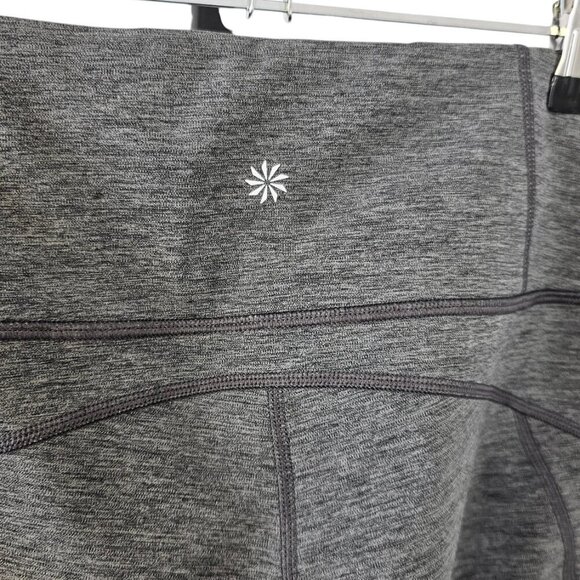 Athleta Womens Rainier Heatherd Tight, Grey, Athletic, Running, Gym, Size Medium - Picture 6 of 10
